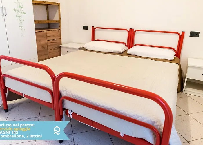 Se008 - Senigallia, Bilocale Sul Mare Con Inclusa Apartment