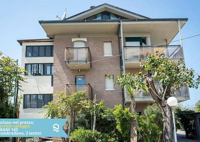 Se008 - Senigallia, Bilocale Sul Mare Con Inclusa Apartment *